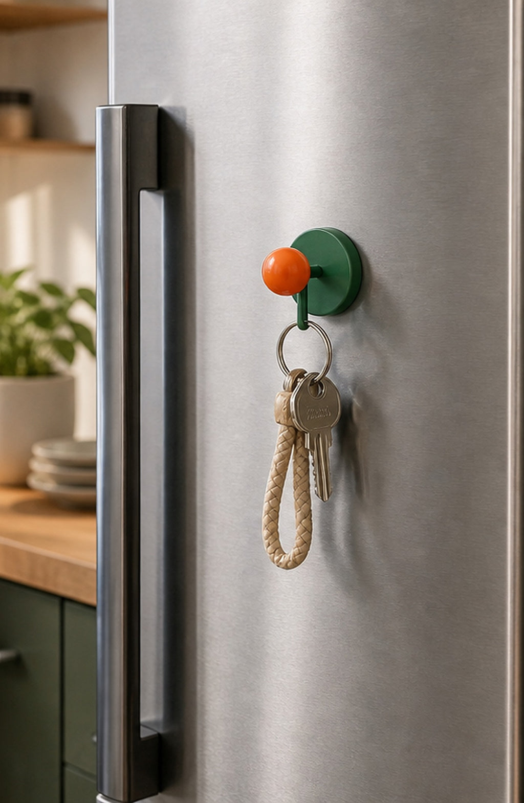 Cozy Haven Green Magnetic Utility Hook lifestyle image 1