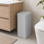 Cozy Haven Slim Press Lid Bathroom Trash Can - 10L - grey 1-pack 10L trash can bathroom lifestyle