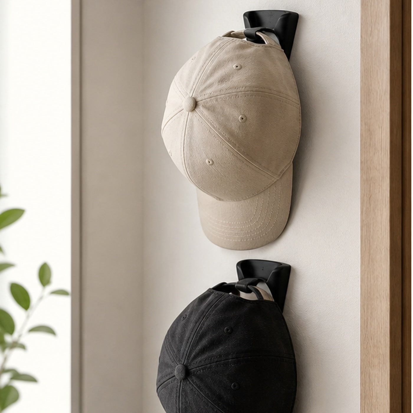 Cozy Haven Black Hat Organizer Clips - 2 Piece Set lifestyle image 1