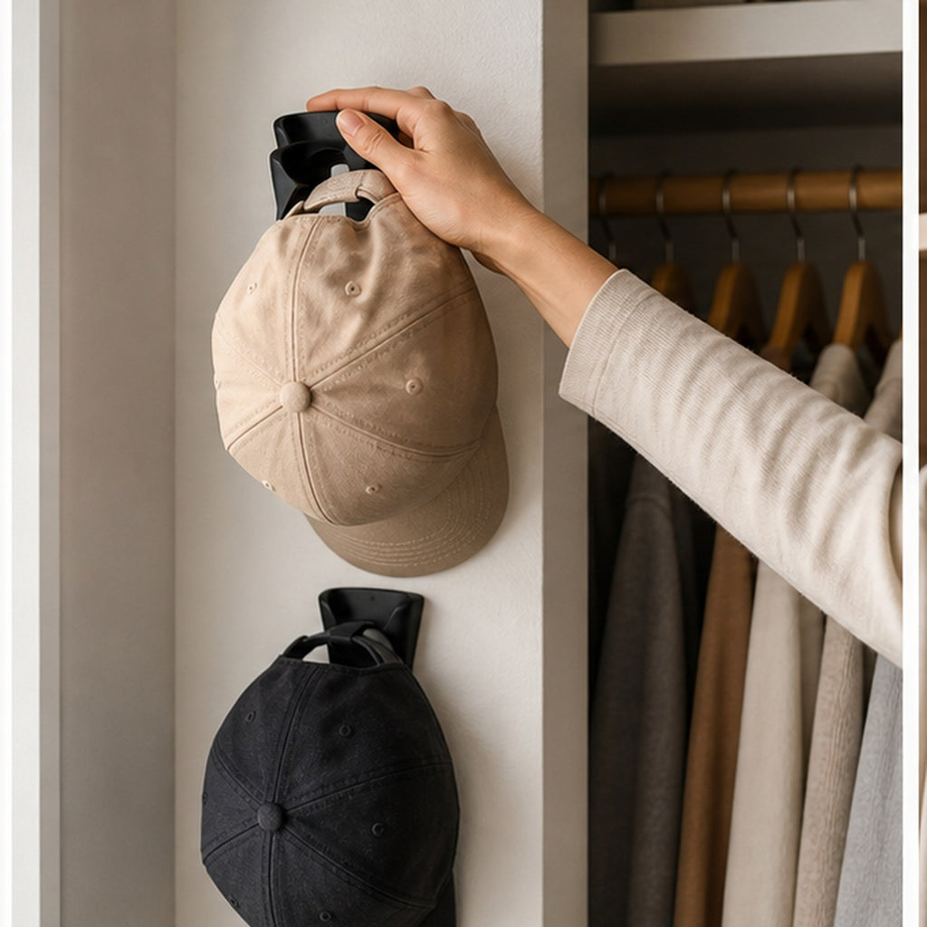Cozy Haven Black Hat Organizer Clips - 2 Piece Set lifestyle image 2