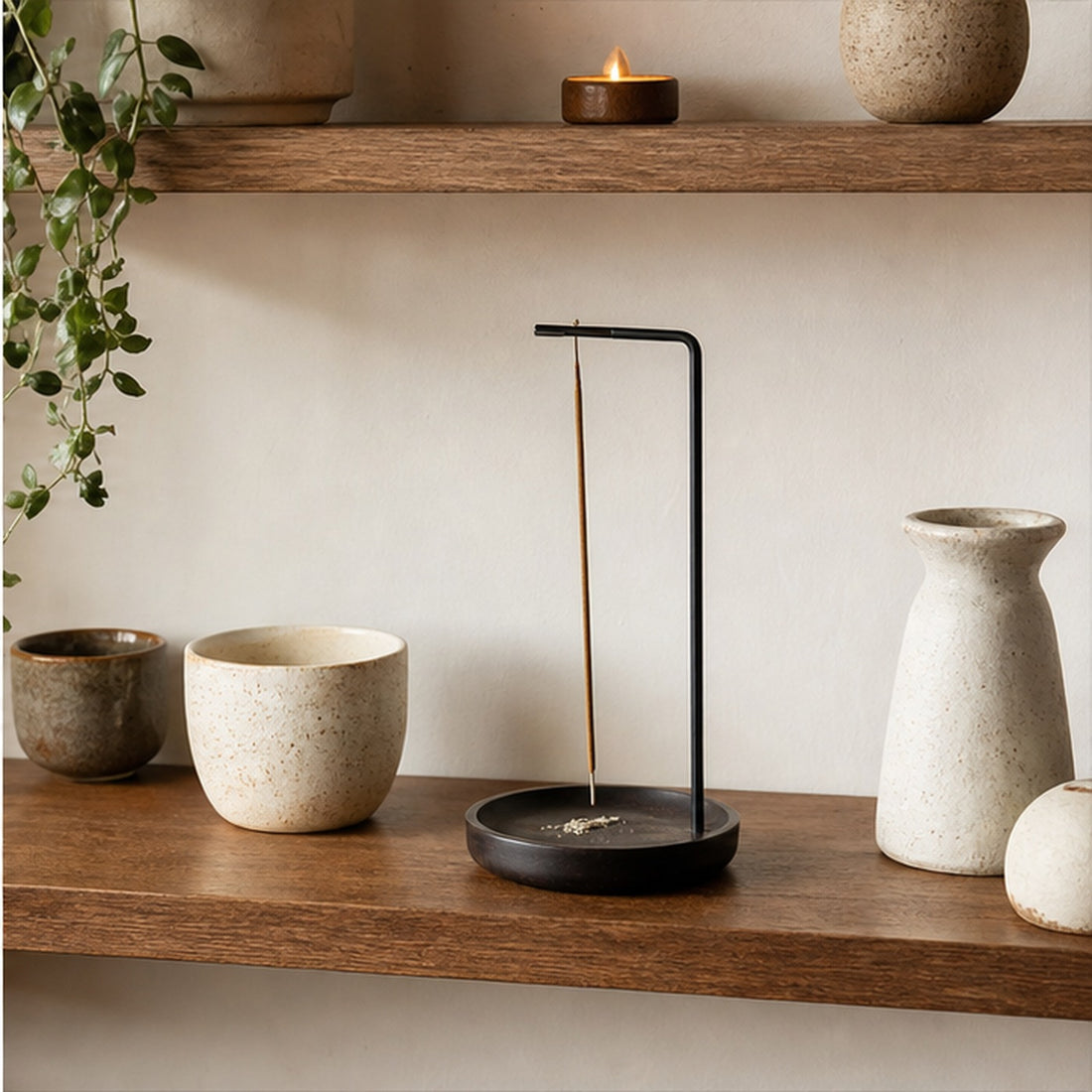 Black Incense Ash Catcher