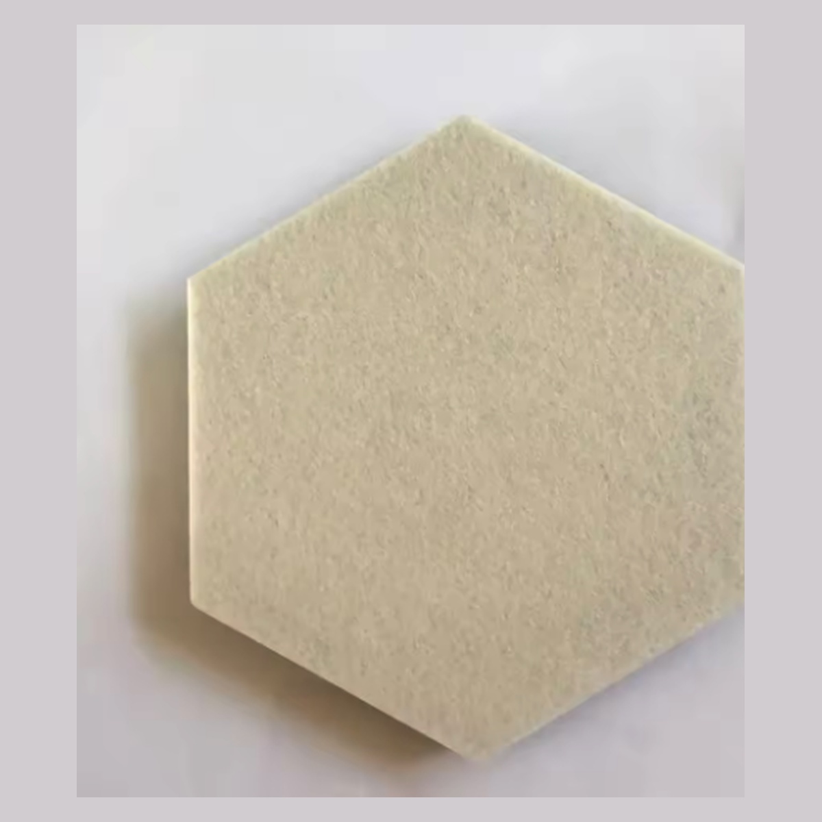 Cozy Haven 3D Geometric Hexagon Wall Stickers - Removable Felt Decorative Room Decor supplier exact visual Ivory