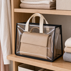 Cozy Haven Clear Handbag Storage Bag organized storage view 1