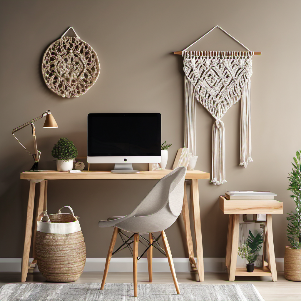 Handmade Macrame Wall Hanging - Boho Woven Tapestry | Living Room & Bedroom Wall Decor