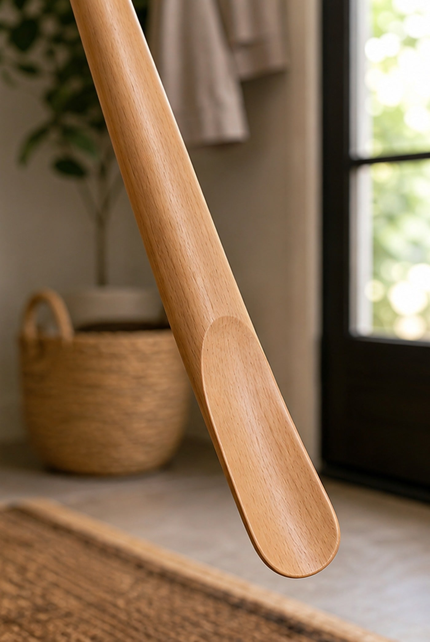Cozy Haven Magnetic Wood Long Shoe Horn lifestyle image 3