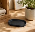 Cozy Haven Mini Ceramic Planter with Tray lifestyle image 1