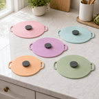 Cozy Haven Silicone Bowl Covers - mixed color 5-piece silicone bowl cover set