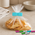 Cozy Haven Food Bag Sealing Clips - Mixed Colors - 8 Piece Set