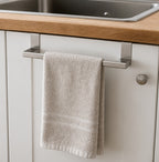 Cozy Haven Over-Cabinet Towel Bar styled bathroom view 3