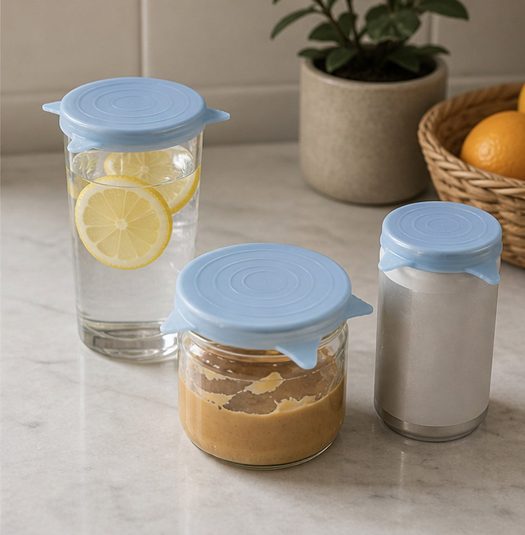 Cozy Haven Pastel Silicone Can Covers lifestyle image 3