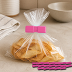Cozy Haven Food Bag Sealing Clips - Pink - 20 Piece Set