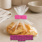 Cozy Haven Food Bag Sealing Clips - Pink - 40 Piece Set