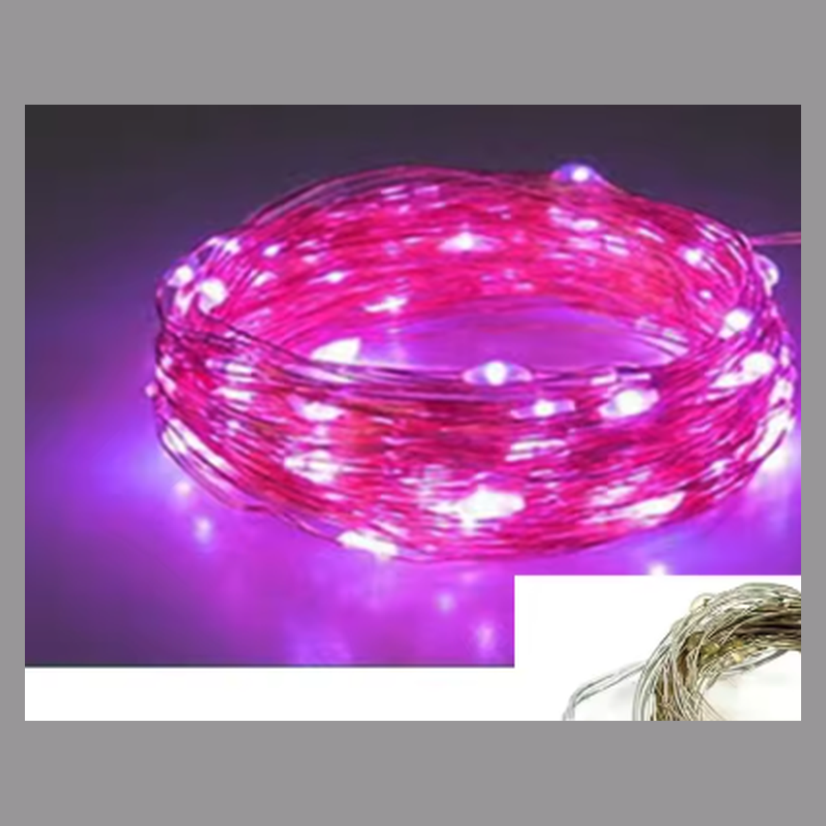 Cozy Haven USB LED String Lights - Waterproof Copper Wire Fairy Lights for Party and Wedding supplier reference Pink