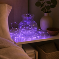 Cozy Haven Battery Copper Wire Fairy Lights lifestyle image 1 for Purple