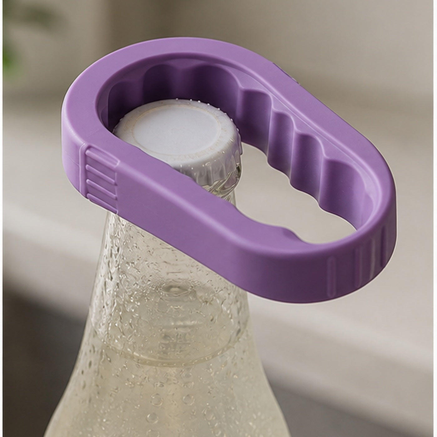 Cozy Haven Purple Jar and Bottle Opener Grip lifestyle image 2