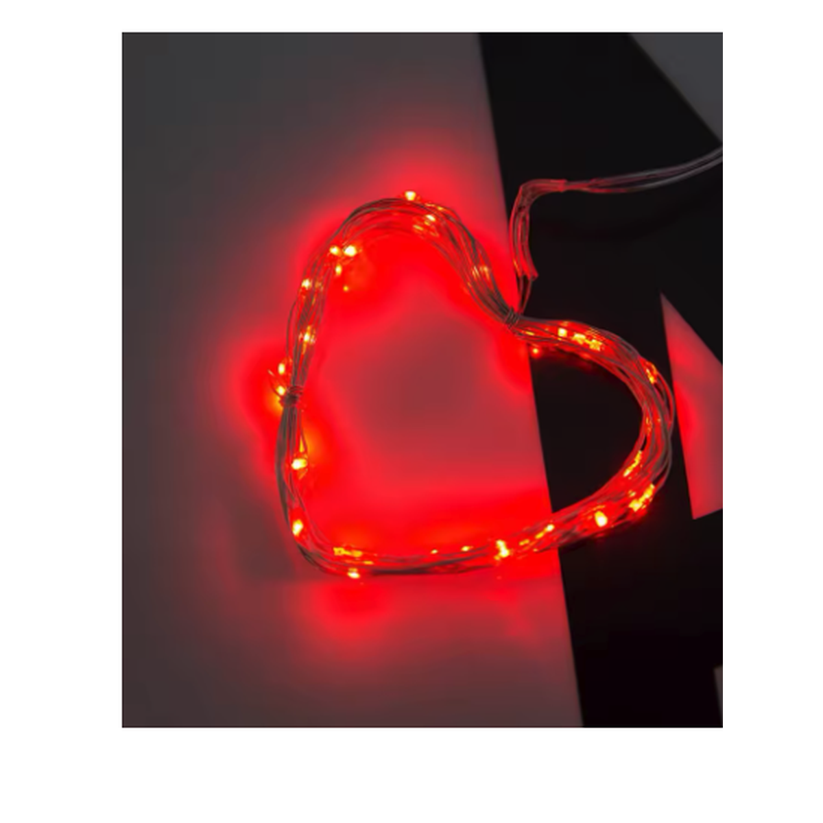Cozy Haven Copper Wire Fairy String Lights - 33 Foot 100 LED Battery Operated Warm White - Bedroom supplier reference Red