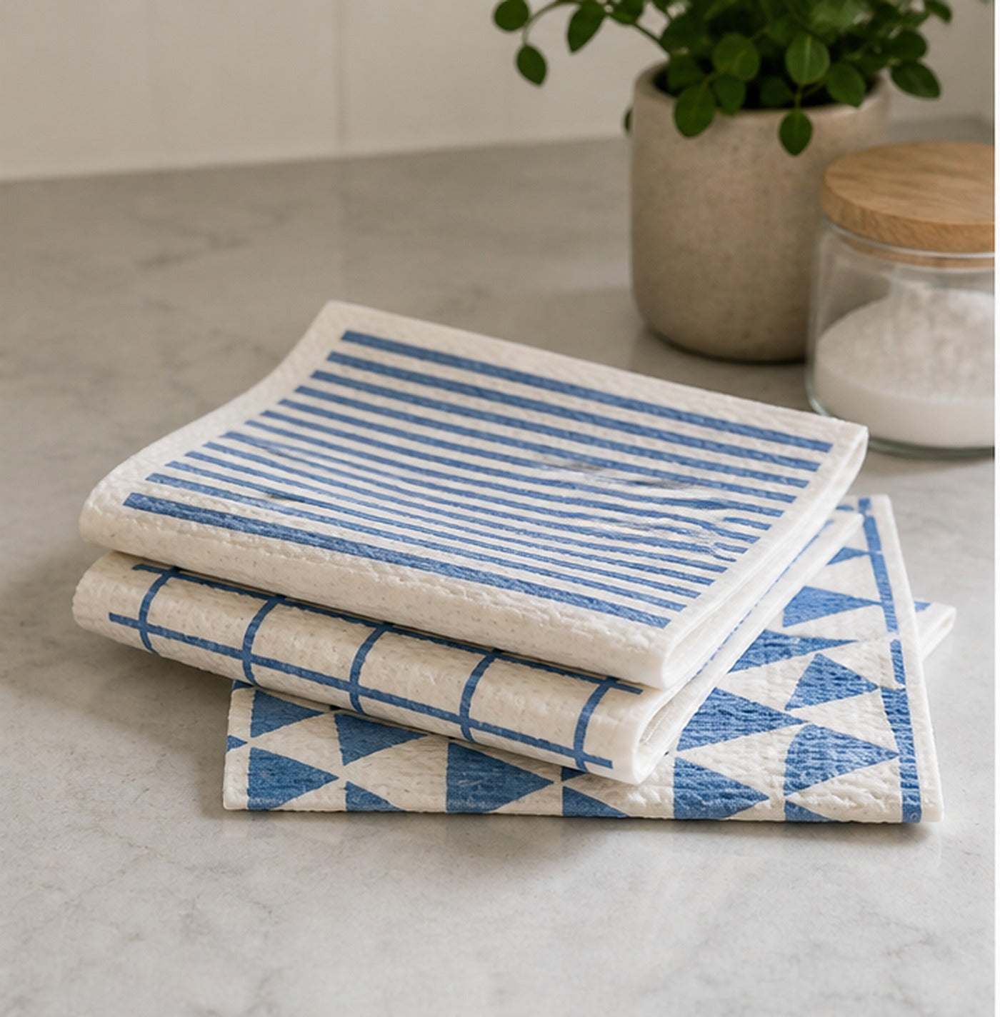 Cozy Haven Reusable Kitchen Cleaning Cloths lifestyle image 2