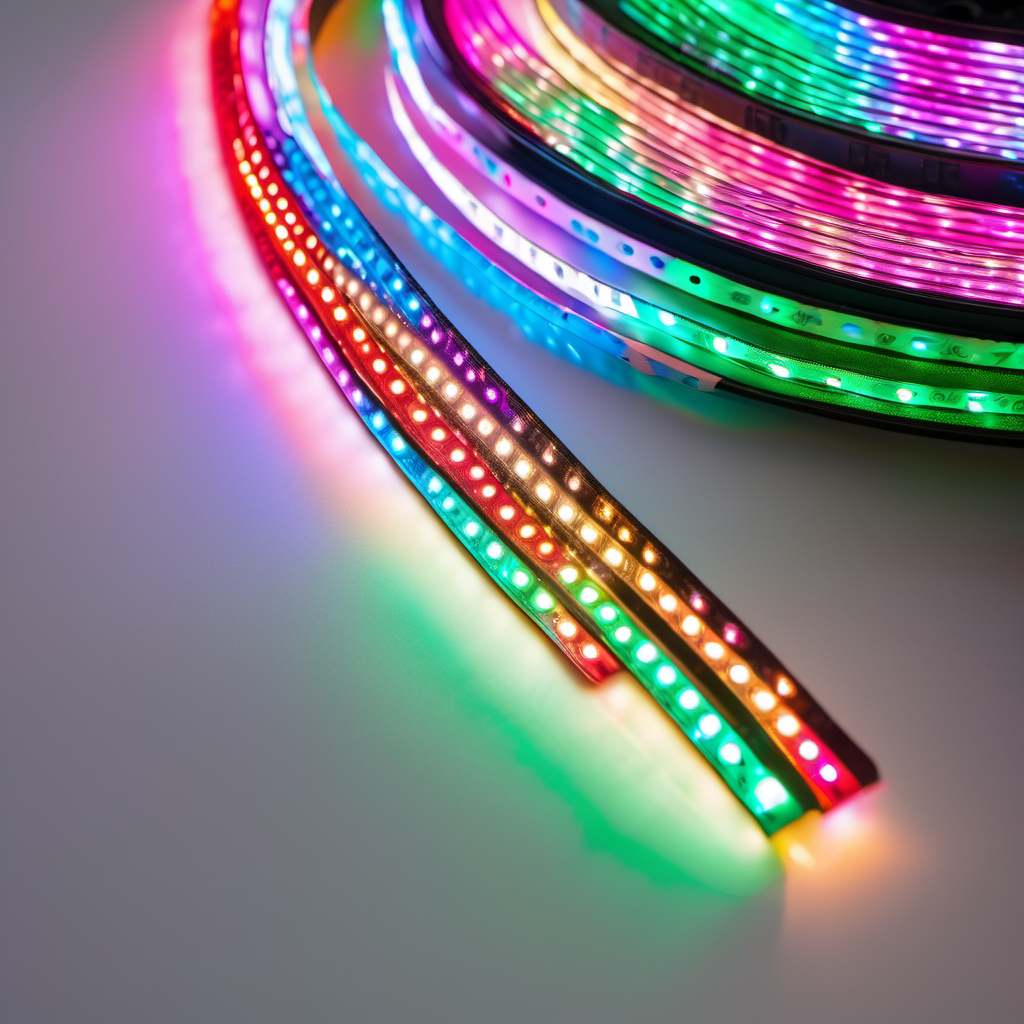 RGB LED Strip Lights 5M - Bluetooth App Control | Gaming Room & Bedroom Ambiance Lighting