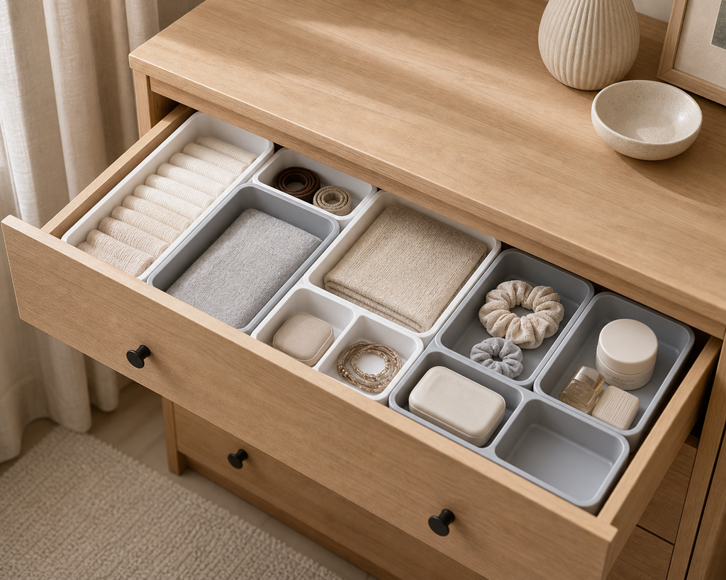 Cozy Haven Modular Stackable Drawer Organizer Set lifestyle image 2