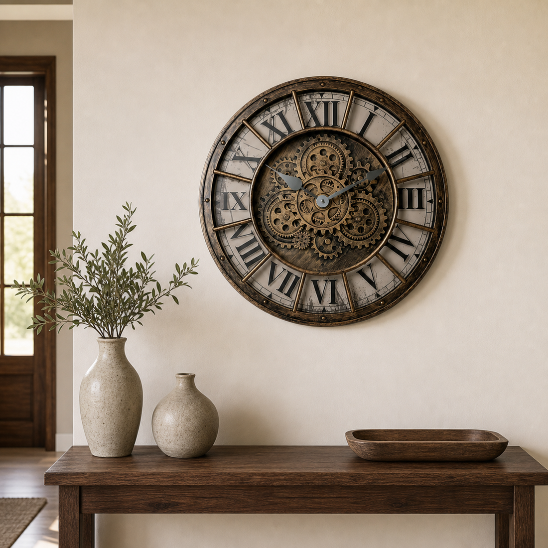 Cozy Haven Retro Wall Clock