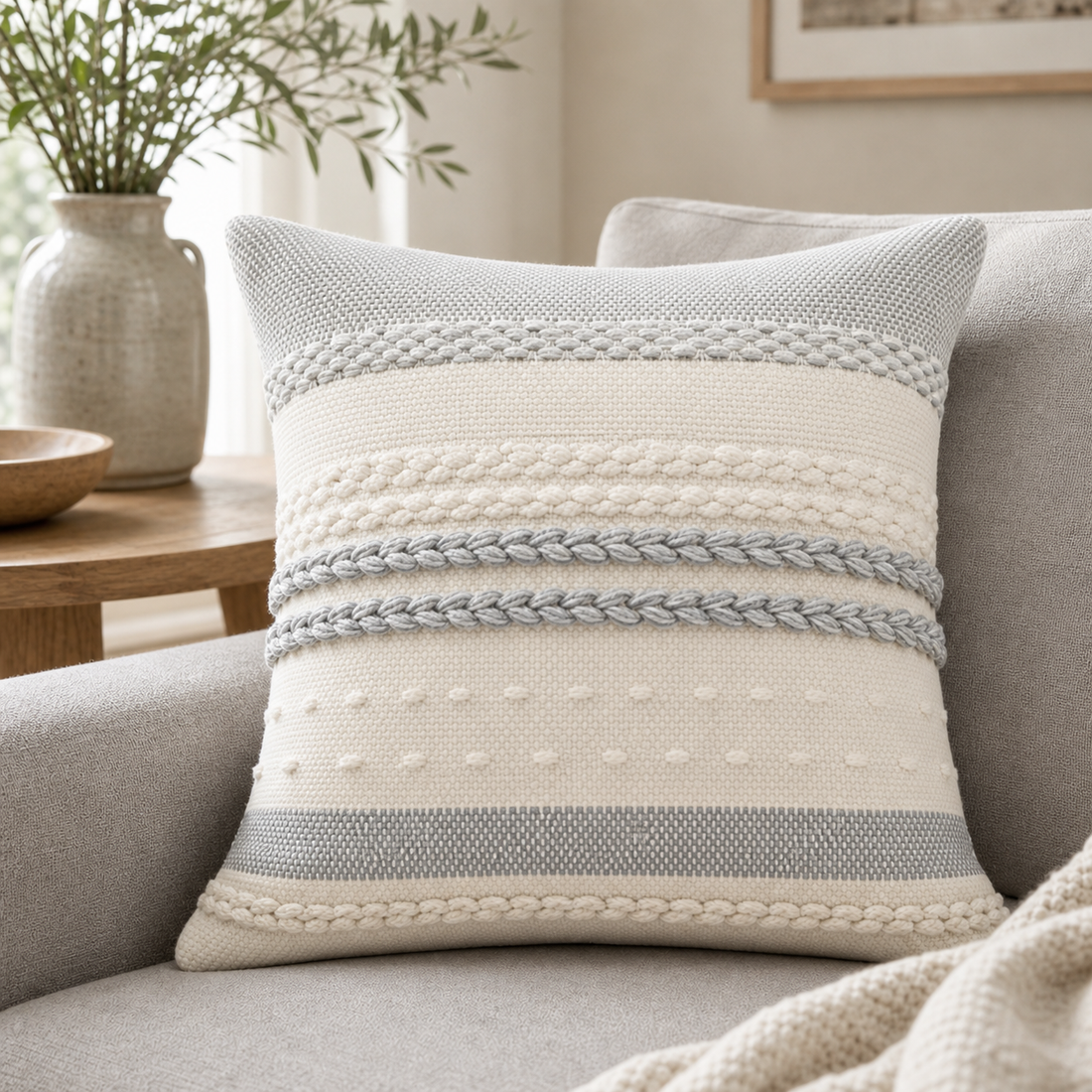 Vintage Moroccan Velvet Throw Pillow Cover