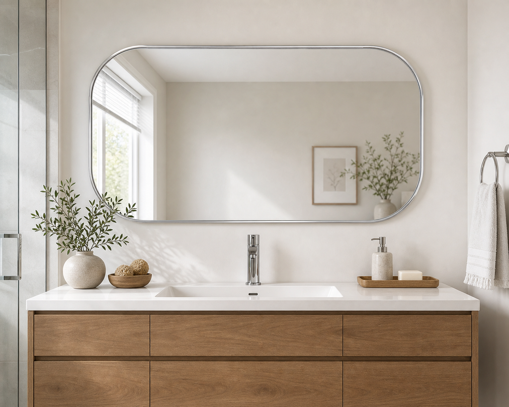 Cozy Haven Silver Wall Mirror Collection lifestyle image 4