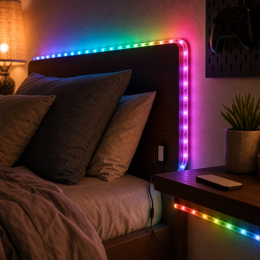 Cozy Haven RGB LED Strip Lights lifestyle image 19 for IR / 44-Key Remote / 3 m
