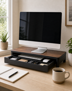 Cozy Haven Adjustable Drawer Monitor Riser Shelf