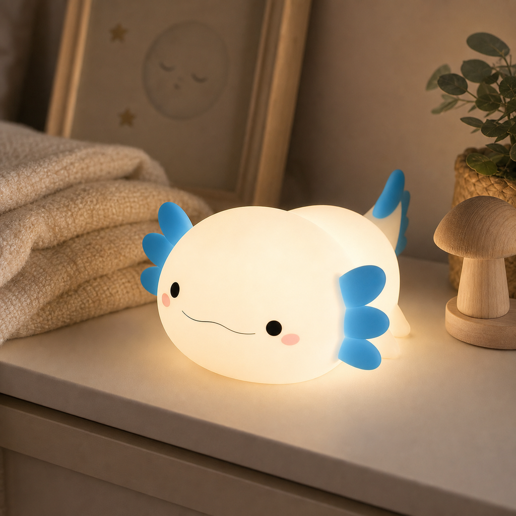 Cozy Haven Fish Silicone Nursery Night Light lifestyle image 6