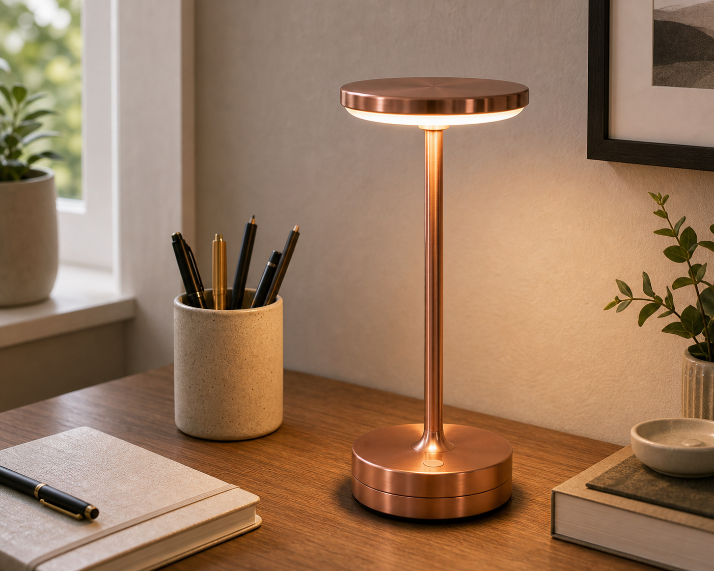 Cozy Haven Cordless LED Table Lamp