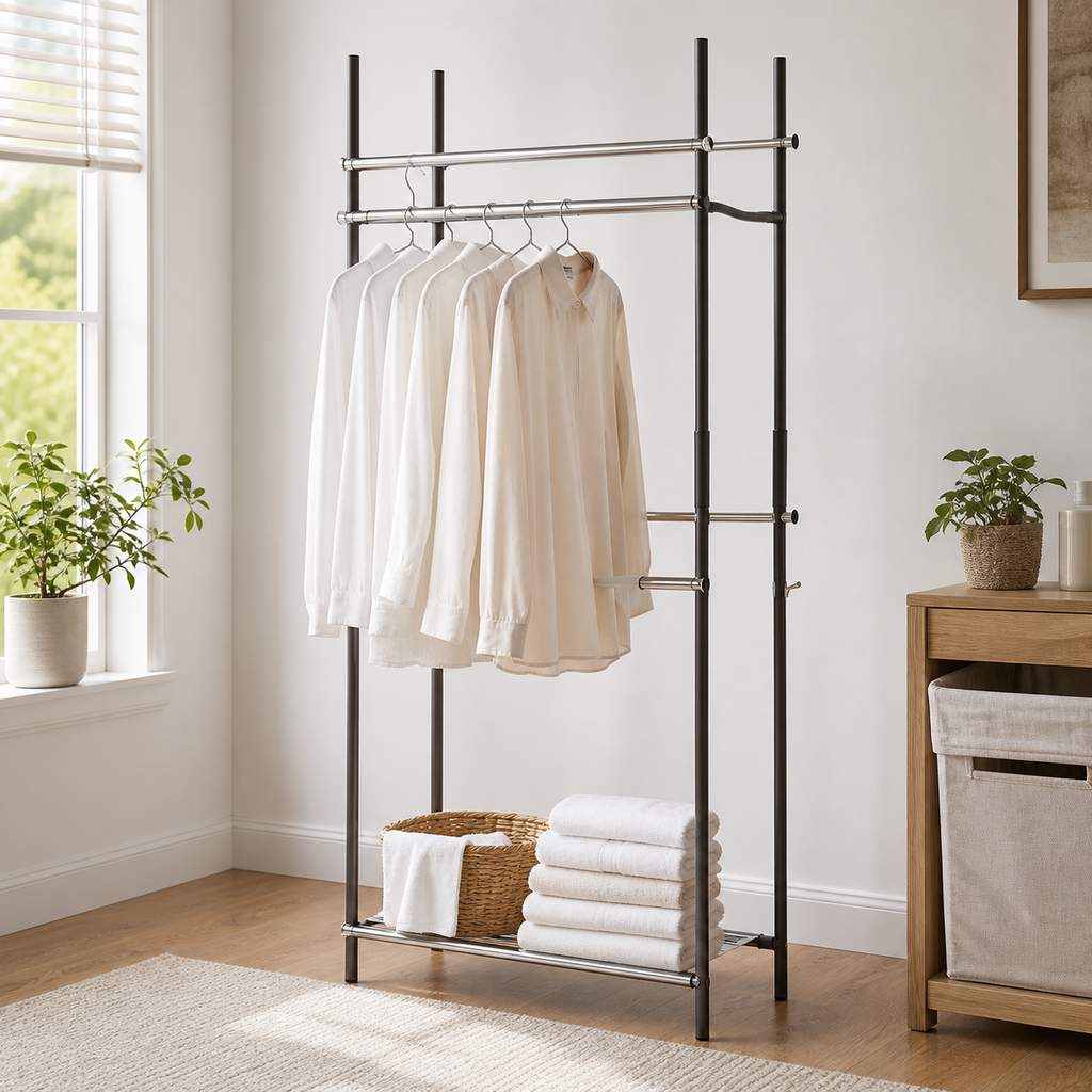 Cozy Haven Floor Standing Foldable Drying Rack lifestyle image 4