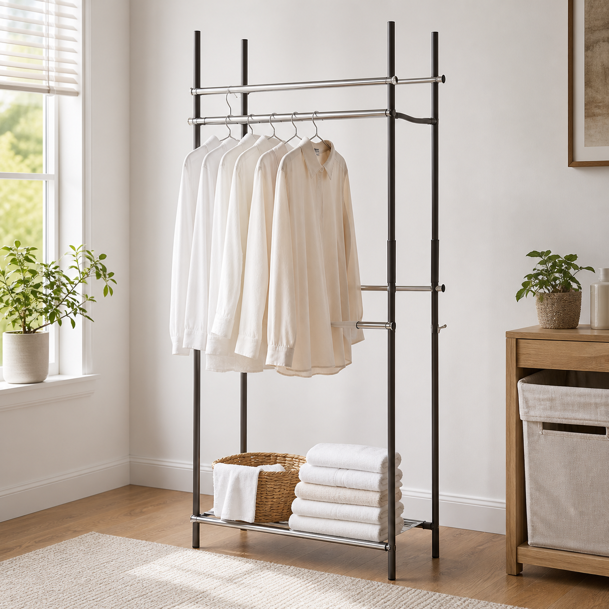 Cozy Haven Floor Standing Foldable Drying Rack lifestyle image 4