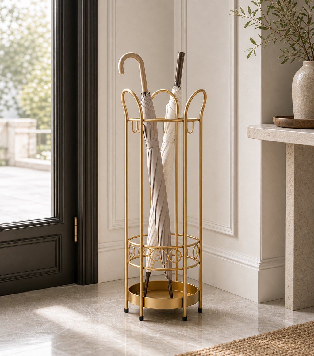 Cozy Haven Round Umbrella Stand lifestyle image 2