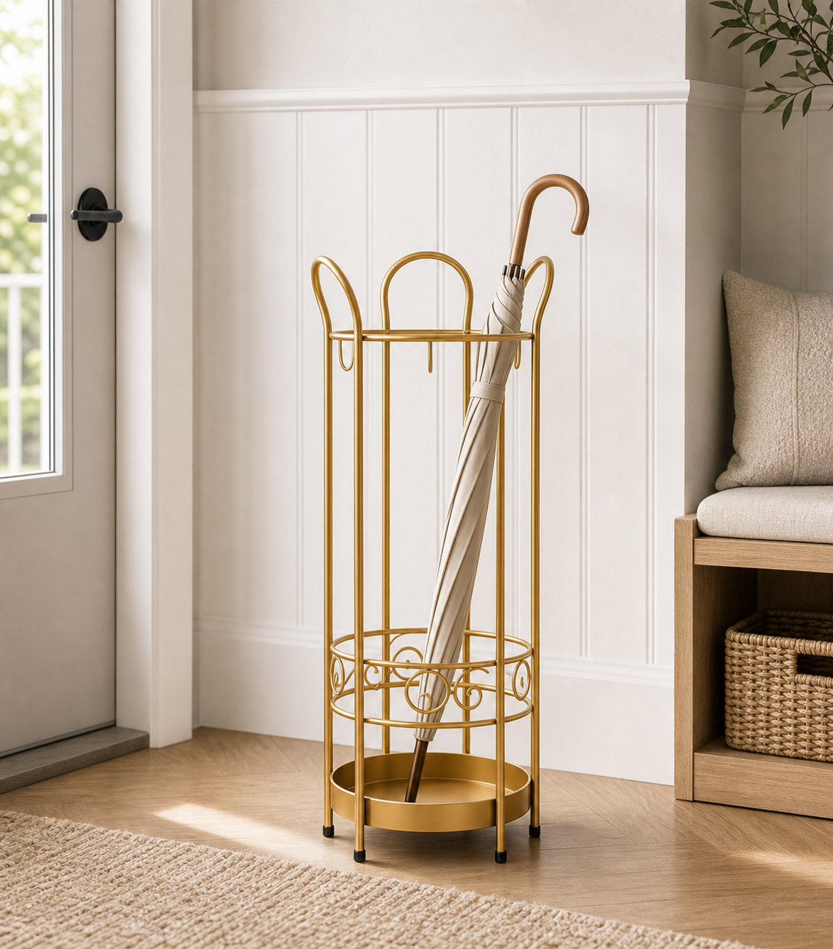 Cozy Haven Round Umbrella Stand lifestyle image 3