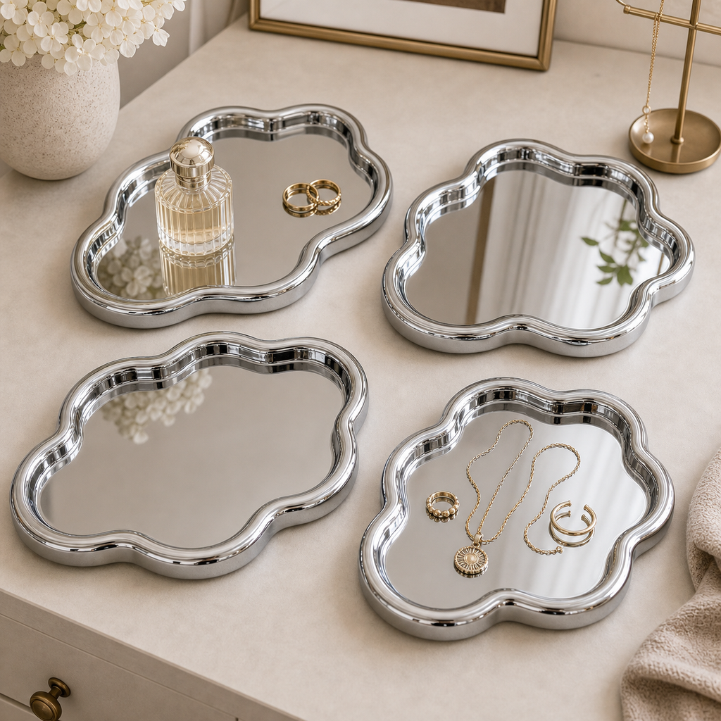 Cozy Haven Cloud Decorative Tray Set lifestyle image 12