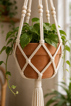 Cozy Haven Macrame Plant Hanger Baskets Flower Pots Holder - Cozy Haven lifestyle image