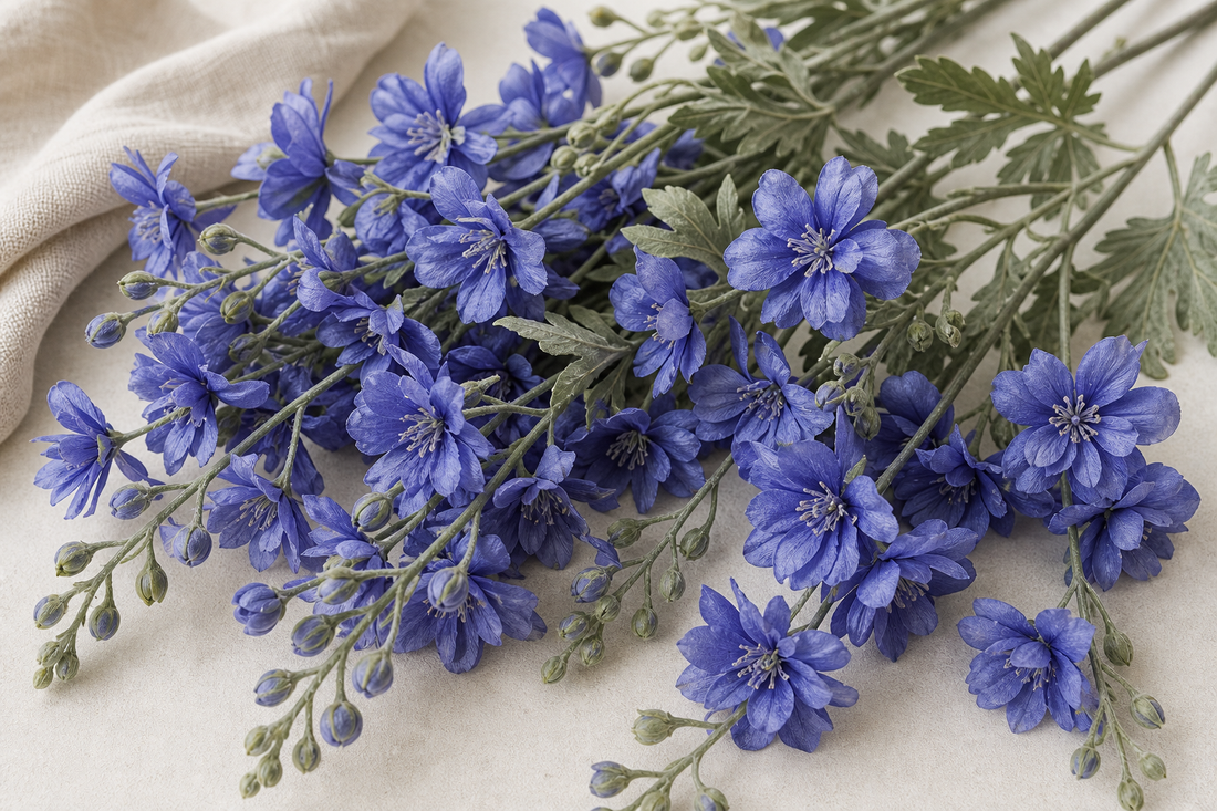 Artificial Delphinium Flower Stem