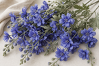 Cozy Haven Artificial Delphinium Grass Artificial Flower Branch - Cozy Haven lifestyle image
