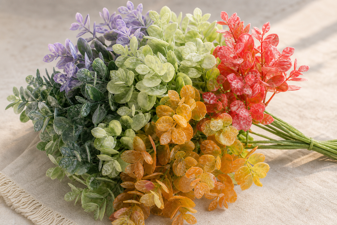 Artificial Plants — Rainbow Eucalyptus Bouquet