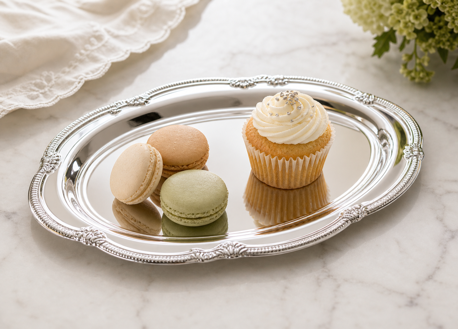 Serene Table Set — Tray, Coasters & Runner