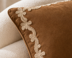 Cozy Haven Cm Light Throw Pillow Cover Brown French - Cozy Haven lifestyle image
