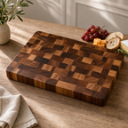 Cozy Haven Thicken Acacia Wooden Cutting Board Kitchen Double-Si - Cozy Haven lifestyle image