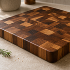 Cozy Haven Thicken Acacia Wooden Cutting Board Kitchen Double-Si - Cozy Haven lifestyle image