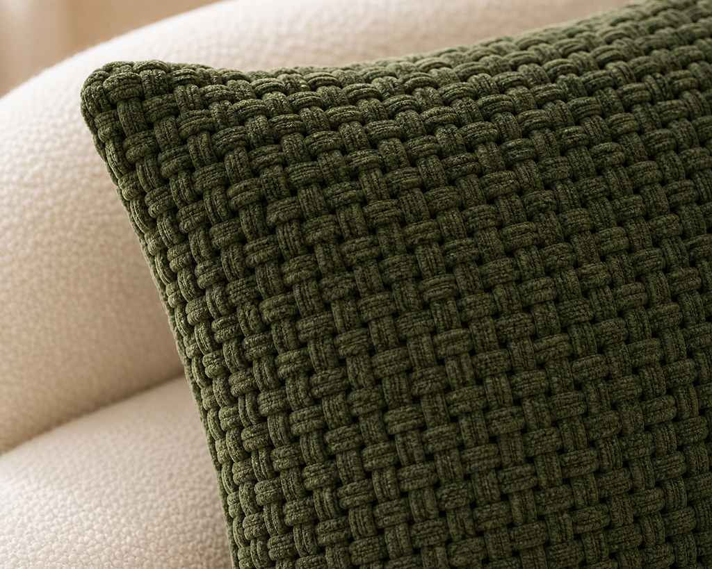 Cozy Haven Cordury Pillow Covers - Modern Decorative Cushion Cas - Cozy Haven lifestyle image
