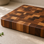 Cozy Haven Thicken Acacia Wooden Cutting Board Non-Slip Solid Wo - Cozy Haven lifestyle image