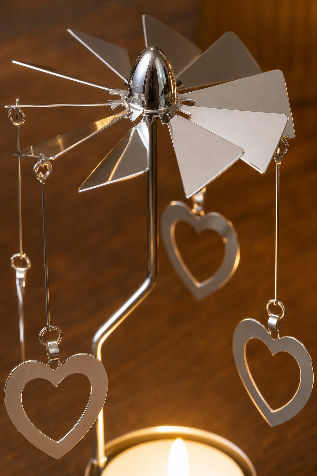 Cozy Haven Decorations Spinning Rotary Metal Carousel - Cozy Haven lifestyle image