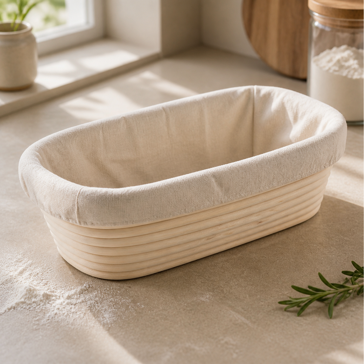 Cozy Haven Natural Rattan Kitchen Storage Basket Fermentation Wi product detail