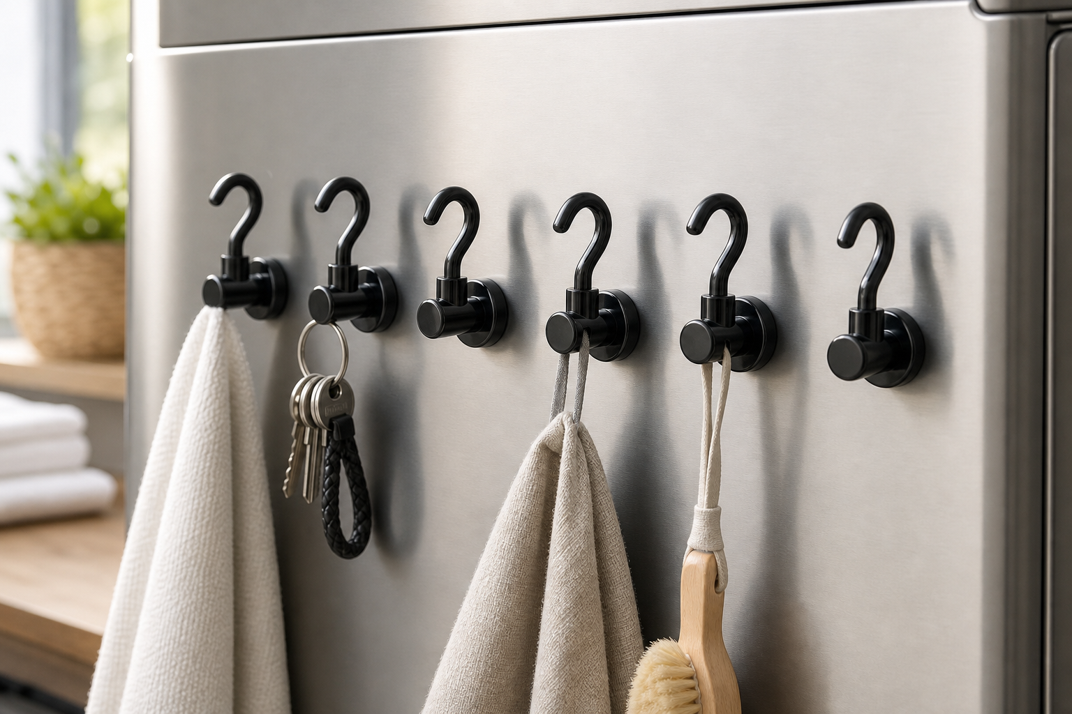 Cozy Haven Strong Magnetic Hooks Wall Magnet Hook - Cozy Haven lifestyle image