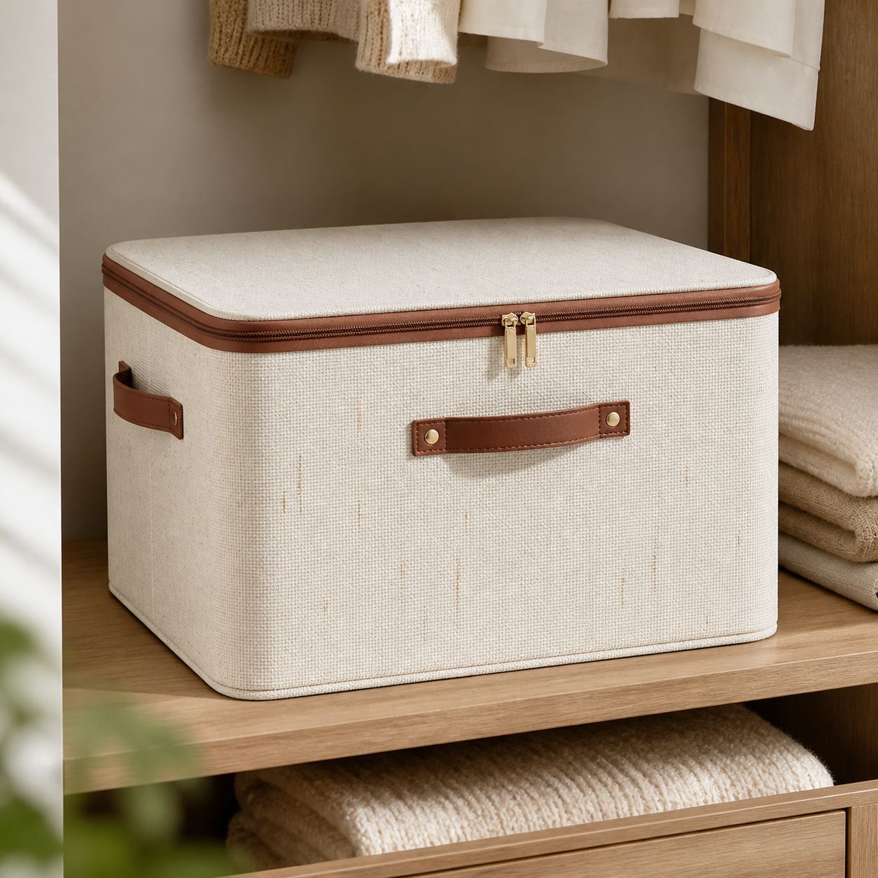 Cozy Haven Large Household Storage Box Heavy-Duty Hard Shell Cot - Cozy Haven lifestyle image