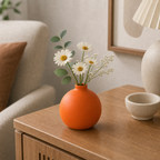 Cozy Haven Nordic Solid-Color Ceramic Bud Vase - Cozy Haven lifestyle image
